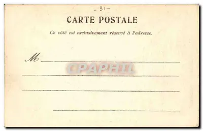 Toulouse — Cour d'entrée du Lycée — Éditeur : C. Lefebvre, n°12 — Rewers