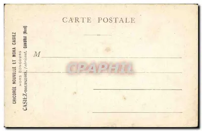 Paryż — Pomnik Messoniera — Messonier — Rewers