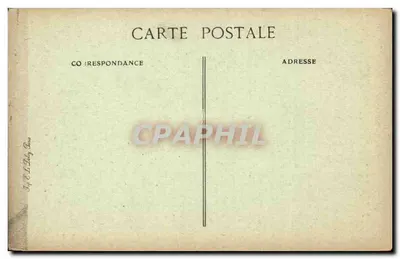 Rue de Birague — Paryż dawniej — Wydawca B.D. n°59 — Rewers