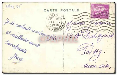 Parijs — Place de la Bastille — Au Bucheron — Achterkant