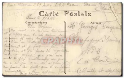 PARIS — Torre Eiffel — ND. Fot. n°427 — Verso