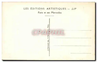 Pavilhão do Artes Aplicadas aos Ofícios — Exposição Internacional de Artes Decorativas — Paris 1925 — Bernard e Haubold, Arquitetos — Verso