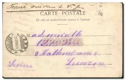 PARIS - La Bourse — wydawca nieznany, nr 68 — Rewers
