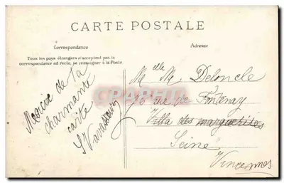 Paris — Igreja de Ménilmontant — C. L. C. — Verso