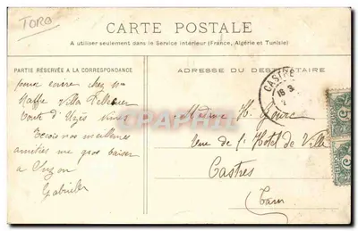 Nîmes - As Arenas — J. NIMES, editor, n° 144 — Verso
