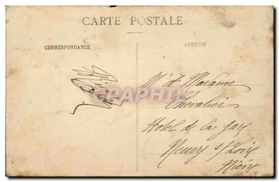 Lapalisse — Zamek — Bourbonnais — wydawca Lapalisse, nr 345 — Rewers