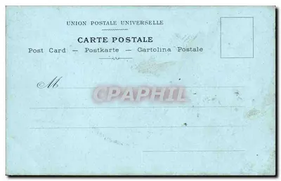 Cannes — Mont Chevalier — E. Lesstieux, pinceaux, C. 4 — Rewers
