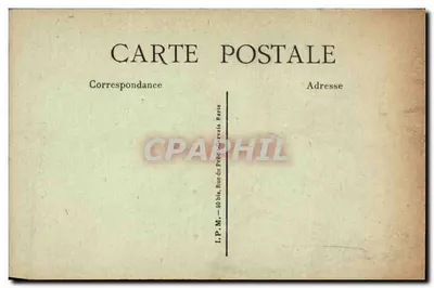 Era kamienia, autorstwa Frémiet — Ogród Botaniczny, Paryż — nr 277 — Rewers