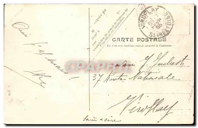 Paryż — Fontaine du Zodiaque — V.P. Paryż Nr 38 — Rewers