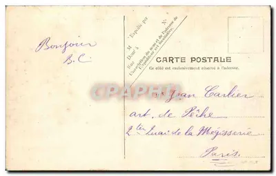 Igreja de São Filipe do Roule — Paris — V.P. Paris. No. 2 — Verso