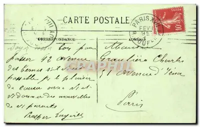 Paryż (1er) — Katedra Świętego Gerwazyja z Auxerrois — LL — Rewers