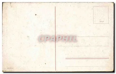 Kobiety i dzieci przy ogrodzeniu — wydawca nieznany, numer seryjny 1855/4 — Rewers