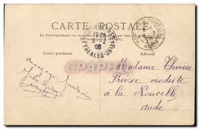 Collage of greeting cards — Best Wishes — unknown publisher — Back