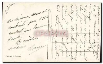 Krajobraz zimowy — zimowa chatka — n° 6095 — Rewers