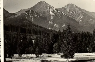 Monkova dolina — vista das montanhas Ždiar e Havran — Pressfoto, n° S 158/7