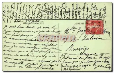 Beauvais — Katedra. Janeczka z Dom Piastów na murach Beauvais — I.L. — Rewers