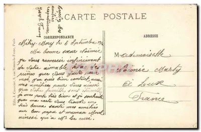 Paryż - Wieża Eiffla - Zbudowana w latach 1887-1889 - J.C. 539 — Rewers