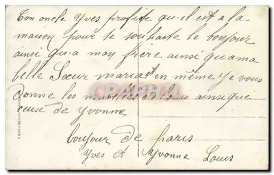 Giovane donna in abito verde che tiene una penna di palma — L'Amore attende la Vittoria. Torna presto coperto di Gloria — DIX 74 — Verso