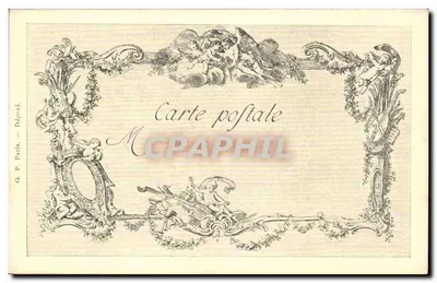 Die Gärten von Marly — Kupferstich von J. M. Moreau dem Jüngeren, 1773 — Serie 48, Nr. 215, Sammlung 'Kunstwerke des 18. Jahrhunderts' — Rückseite