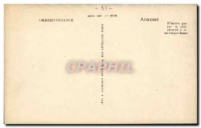 Toulouse — Klasztor — Muzeum Tinstorique — wydawca Adia — Rewers