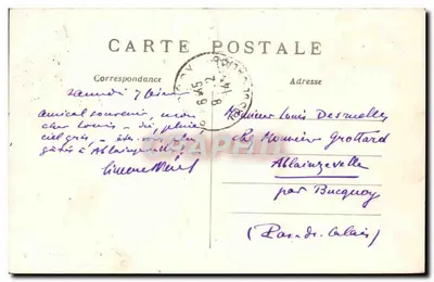 Paris — Museu de Cluny, O Jardim — C. M. — n° 1635 — Verso
