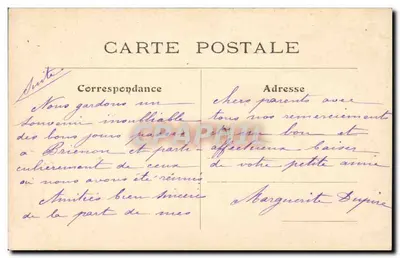 Kopiec z XIII wieku (Hôtel de Cluny) — Paryż Historique — L. J. / Spółka, wyd., Angoulême-Paryż — Rewers