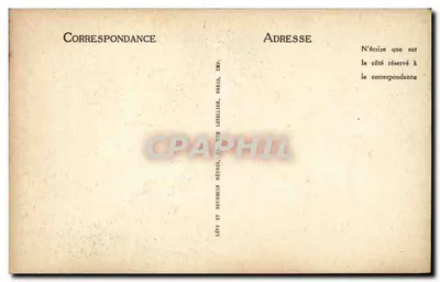Paryż — Katedra Notre-Dame — Chimera — ND — n°1186 — Rewers