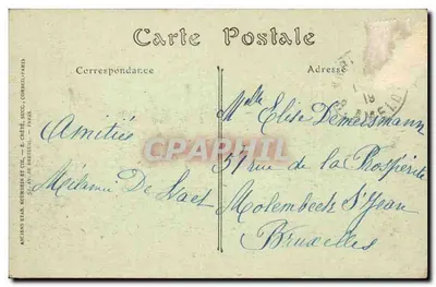 Parijs — Nationaal Theater van l'Odéon — JNDO Fot. n°1085 — Achterkant