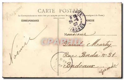 Duas jovens mulheres — 'Viva a Saône-David' — editor desconhecido — Verso