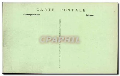 Paryż — Les Invalides — A. L. — Rewers