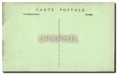 Paryż — Trocadéro — A. L. — Rewers