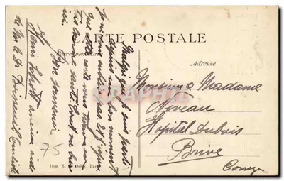 Wieża Eiffla — Paryż — Imp. E. Delay, Paryż, n° 4016 — Rewers