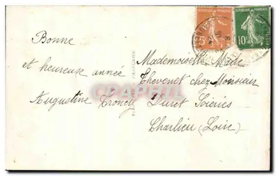 Para — Szczęśliwe Nowożeństwo — DÉDÉ PARIS 727 — Rewers