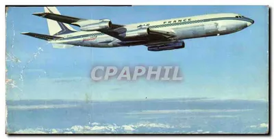 Air France Flugzeug — Boeing 707 — Verleger nicht sichtbar