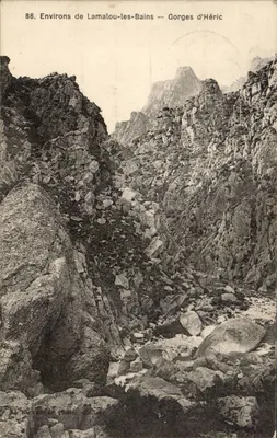 Gorges d'Héric — Ao redor de Lamalou-les-Bains — La Michelière Photog.-Editions
