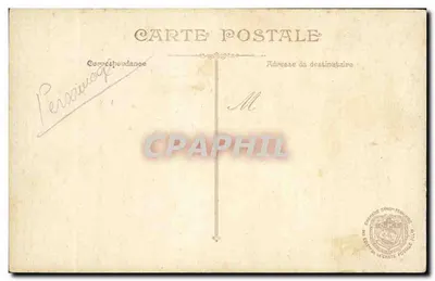 Geral em uniforme — retrato — editor C.P.A. (Chambre Syndicale Française) — Verso