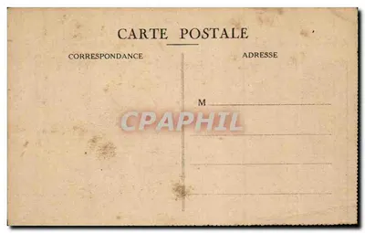 O Saut do Doubs — Almanach Vermot, Cl. Horizons de France — Verso