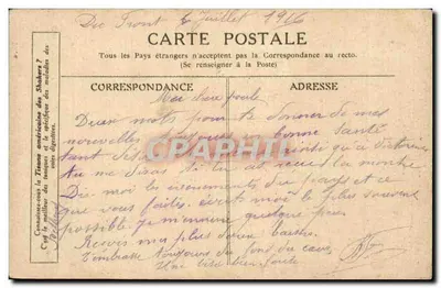 Rouget de Lisle śpiewający pierwszy raz Marszałkę — na podstawie obrazu Pilicha, francuskiego malarza (1813-1875) — u wydawcy Dichich, Strasbourg — Rewers