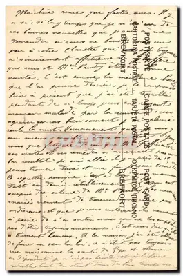 Construtor de Mande e sua esposa — reprodução de uma pintura — editor não identificado — Verso