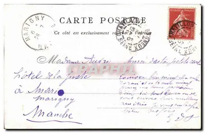 Arco do Triunfo — Editado pelo Bon Marché — Paris — Verso