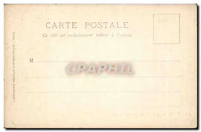 Paryż — Jardin des Tuileries — LL. — nr 505 — Rewers