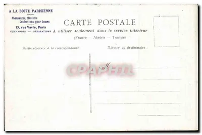 Paryż — Gare Saint-Lazare — Wydawca nie widoczny — Rewers