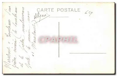 Marabout em Bouzarea — Argélia — editor desconhecido, número de série 102 — Verso