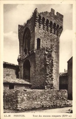 Pertuis — Torre dos antigos muros (século XIV) — LL.26