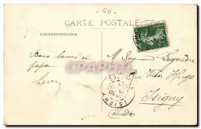 Granville — Burză la Plat-Gonset — J. Ruell, fot. n°136 — Rewers
