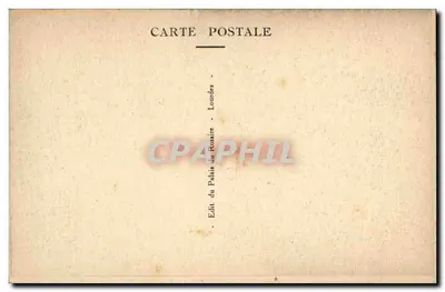Lourdes - La Basílica y las Piscinas — Editor: Palais du Rosaire — Reverso