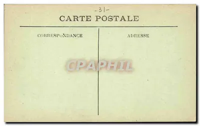 Toulouse — Le Capitole — Cour Henri IV — Edit. F. Fourment, Toulouse — Verso