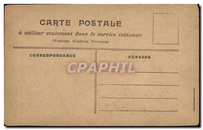Cinco Tipos de Modas — N°1 — Coleção do Jornal 'Mes Cartes Postales' — Ferinel — Verso
