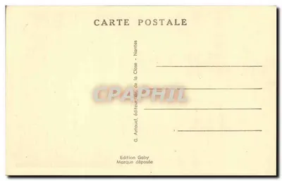 Caen (Calvados) — Kościół Świętego Etienne — Gaby, n° 9141 — Rewers