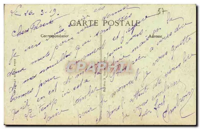 Metz — Vue Générale — Édition A. Dufour, Metz — Achterkant